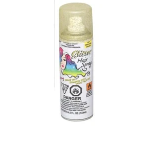 UNIQUE Glitter Hairspray 4.5 Oz Gold Color Glitter - Picture 1 of 1