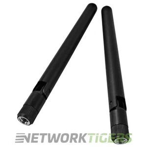 Cisco MA-ANT-MX Meraki MX64W MX65W RP-SMA Wireless Access Point Pair Antennas - Picture 1 of 4