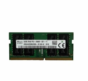 SK Hynix HMAAGS6MJR8N-VK | 32 GB PC4-2666V | 32 GB SO-DIMM RAM | Laptop RAM - Bild 1 von 1