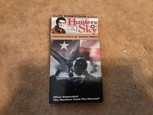 Hunters in the Sky Fighter Aces of World War II vhs opened  - Picture 1 of 3