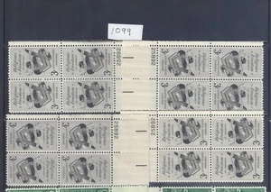 US SC# 1099 MNH Four Corners BLK # 25892 Religious Freedom 1958 - Picture 1 of 1