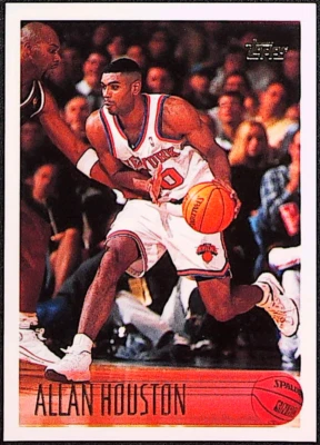 1996-97 Topps - Allan Houston #195 - Image 1 of 2