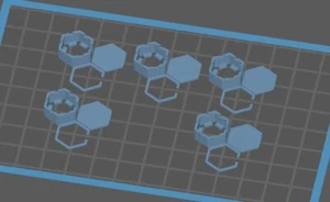 5x 6mm/ 1:300th Resin WW2 Japanese Type 22 Pillbox - Imagen 1 de 1