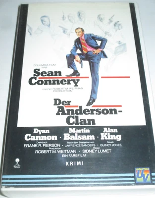 Der Anderson-Clan - VHS/Thriller/Sean Connery/Dyan Cannon/Martin Balsam - Bild 1 von 2