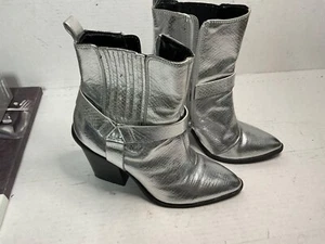 Neu Damen-Stiefeletten Größe 8,5 Dolce Vita Nilano Metallic DV - Bild 1 von 9