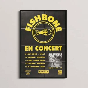 Affiche Vintage Originale - Fishbone - "The Reality of My Surroundings" - 1991 - Picture 1 of 3