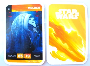 CARTE STAR WAR  LECLERC 2018  - N°81 MOLOCH - Picture 1 of 1