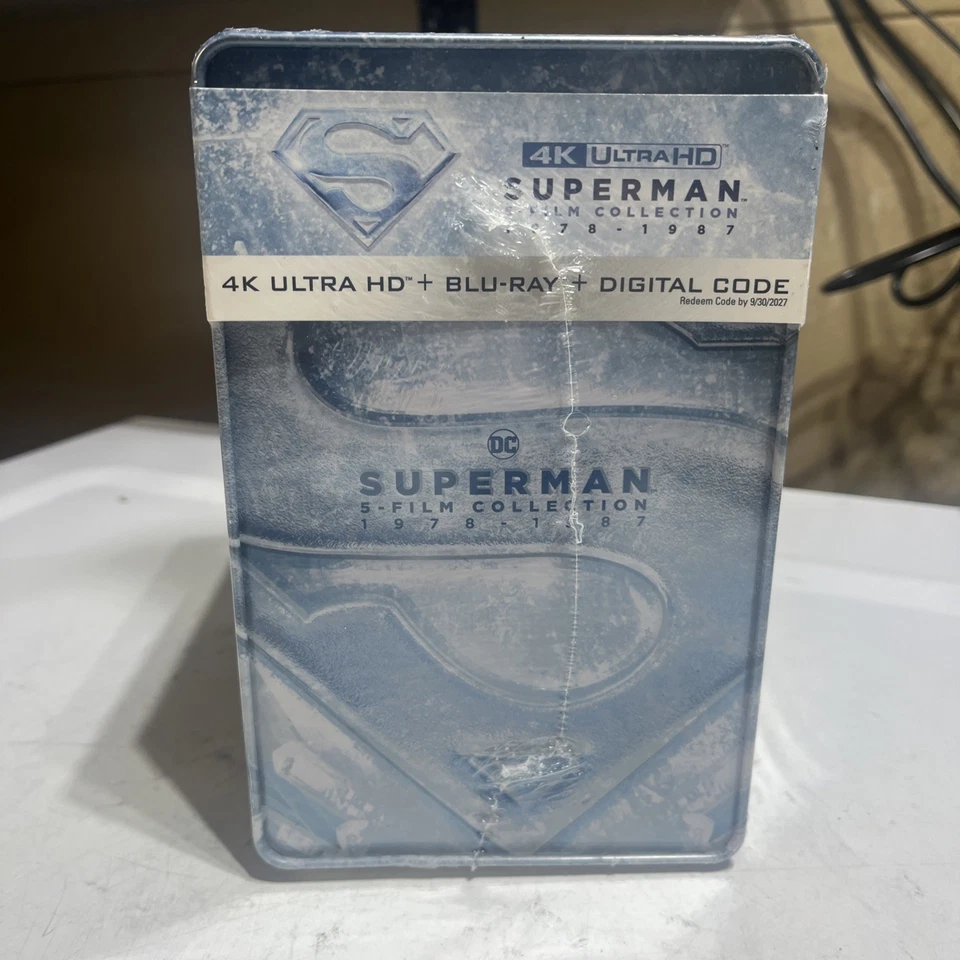 Superman 5-Film Collection Exclusive 4K UHD + Blu-Ray + Digital SEALED PERFECT - Image 1 of 4