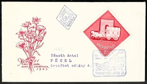 Hungary FDC - 1963 The 100th Anniversary of the First Postal Conference - Picture 1 of 2