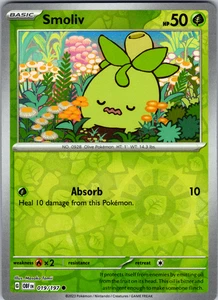 Smoliv Reverse Holo SV03 SV03: Obsidian Flames Common - NM - Picture 1 of 2