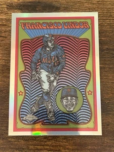 2025 Topps Chrome Francisco Lindor Ultra Violet All Stars CASE HIT SSP #UV-8 - Picture 1 of 2