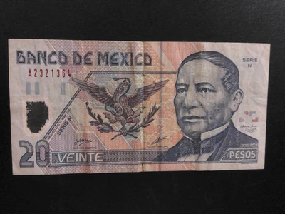 Mexico 20 Pesos 2001 - Image 1 of 2