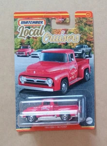 MATCHBOX LOCAL CRUISERS - 1956 FORD F-100 PICKUP (RED) 8/12 - Picture 1 of 2
