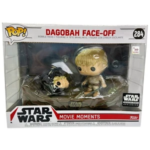 Funko Pop Star Wars Movie Moments Dagobah Face Off #284 Bobble-Head Vinyl - Bild 1 von 6