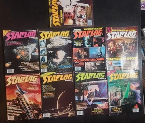 STARLOG MAGAZINE LOT OF 9 (10~21) STAR WARS, GALACTICA, STAR WARS, ASIMOV 1977 - Picture 1 of 8