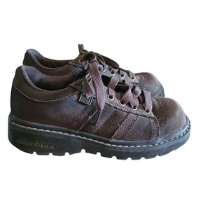 Skechers Jammers Y2K Damenschuhe klobige Sohle 5,5 braun Leder Vintage adrett - Bild 1 von 10