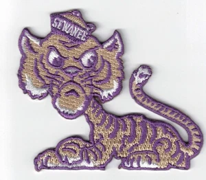 Sewanee Tiger University of the South Embroidered 3x2.5in Iron / Sew-On Patches - Picture 1 of 2