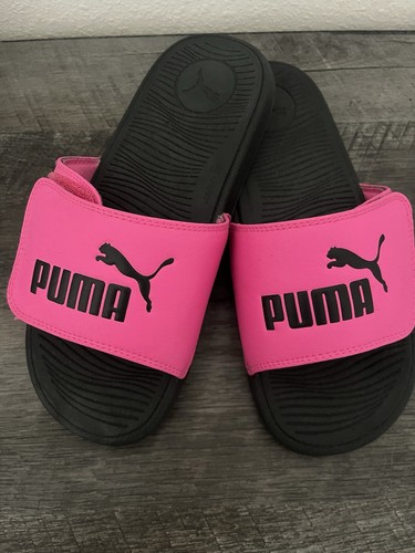 Sandali PUMA Cool Cat 2.0 BX Hook and Loop (Big Kid) taglia 5C rosa e nero