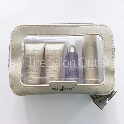 NEAL & WOLF Neal & and Wolf Hydrate Moisture Shampoo, Conditioner, Control Miracle Mist 50ml