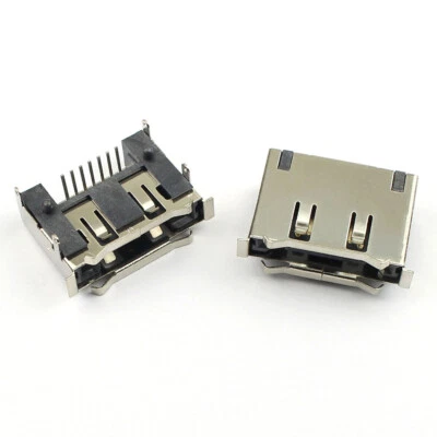 5Pcs E-SATA eSata 7 Pin Right Angle DIP Male Connector For Hard Drive HDD - Image 1 of 4