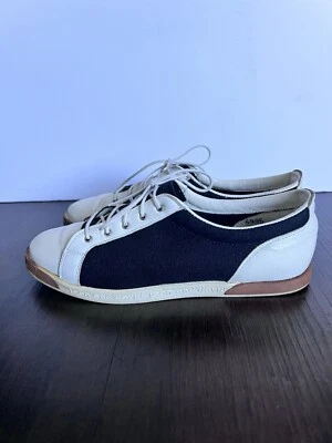 MUJER JOAN AND DAVID Blanco Y Negro CON CORDONES PLANOS TALLA 6 De colección Foto 1 de 4