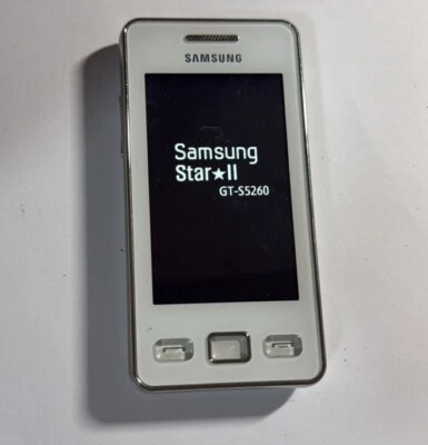 Samsung Star II (GT-S5260) Geprüft, top Zustand, Händler, Garantie, Accu Neu - Bild 1 von 2