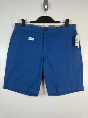 Nuevo con etiquetas Pantalones Cortos Chinos Penguin Munsingwear Para Hombres Informales Frente Plano Azul Talla 34 18x9 Foto 1 de 4