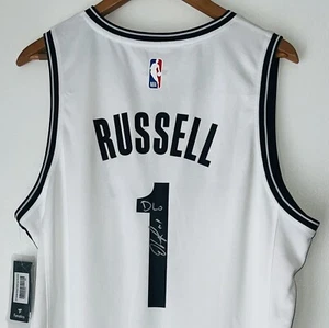 D'Angelo Russell "D Lo" Nets Signed Fanatics Fast-Break Autograph Jersey JSA COA - Picture 1 of 7