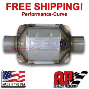2.25" AP Exhaust Catalytic Converter True OBDII - 608295 - Federal Emissions - Picture 1 of 6