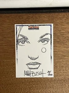 TOP COW UNIVERSE Matt Busch Hand Drawn Sketch Card (Dynamic Forces 2002) #30/300 - Picture 1 of 6
