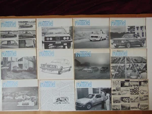 Rare Original Collection BMW Roundel Club Magazine - January to December 1979 - Picture 1 of 13