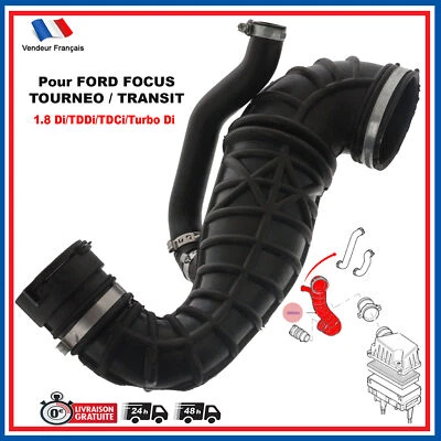 DURITE TUYAU DE BOITE A AIR pour FORD FOCUS 1998-2004 Connect 1.8 TDCI Di TDDI - Photo 1/4