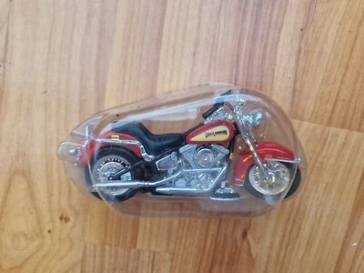 Nuovo 1/18 Maisto 1986 Flst Heritage Softail Evo Harley Davidson Moto - Immagine 1 di 2