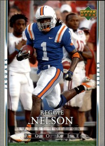 2007 Upper Deck First Edition #116 Reggie Nelson Rookie Football Card