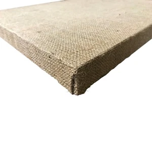 NEW Stretched Burlap art Canvas, Multiple size variations (free shipping) - Picture 1 of 2