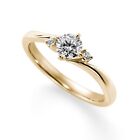 060 Ct Igi Gia Lab Created Certified Wedding Diamond Ring Solid 14K Yellow Gold