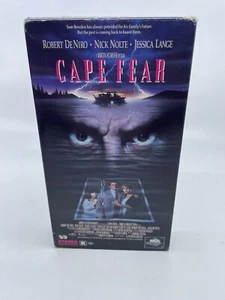 ‘Cape Fear’ (VHS, 1991) Robert De Niro, Nick Nolte, Jessica Lange, MCA Universal - Picture 1 of 3