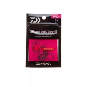 Daiwa Bassers Worm Hook WKY 9 Stk. Gr. 2 Wackyrig Texas Rig Haken Finesse Haken - Bild 1 von 1