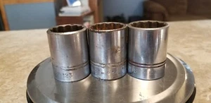 Vintage Williams ST-1234 11/16 12 Point 1/2" Drive Socket Only Made in U.S.A. - Picture 1 of 5