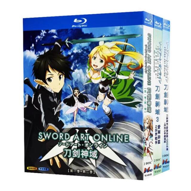  Sword Art Online Season 1 BLURAY Boxed Set (Eps #1-25) : Movies  & TV