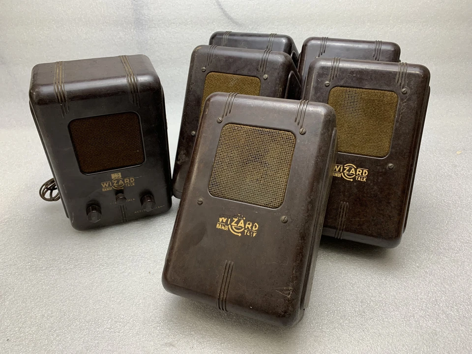 VINTAGE Wizard Bakelite Model D2606 Handi Talk Intercom Western Auto Supply 1940 - Image 1 of 4