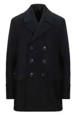 Dolce & Gabbana Double Breasted Mid Coat Black Size Medium uk 40 eu 50 RRP £1450 - Image 1 of 4