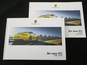 Porsche DEUTSCH 991 2 Carrera Hardcover Prospekt 911 Coupe Cab Targa Katalog 2017 - Bild 1 von 12