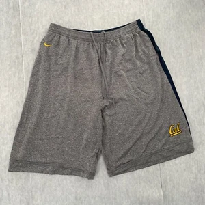 Cal Shorts Adult Extra Large Gray Nike Fit California Golden Bears Football XL - Picture 1 of 13