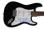 PATTI SMITH SIGNED AUTOGRAPH FENDER ELECTRIC GUITAR PEOPLE HAVE THE POWER - BAS