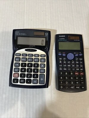 Sentry Mini Desktop CALCULATOR CA275 /Casio fx-300ES/ Solar /Tested - Image 1 of 4