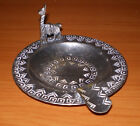 Vintage Silverplated Personal ASHTRAY & LLAMA * signed Industria Argentina 3.5"
