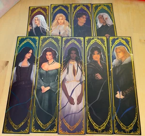 Throne of Glass Foiled Bookmark Set of 9, Rowan Manon Lysnadra, 8"h - Foto 1 di 6