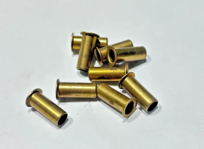 9 Pcs WEATHERHEAD 2030x4 1/4" Tube OD Brass TUBE SUPPORT For Plastic Tubing - Image 1 of 4