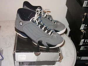 2011 Nike Air Jordan Retro 14 "Light Graphite" Shoes! Size 11 w/Box! Sold As Is! - Picture 1 of 12